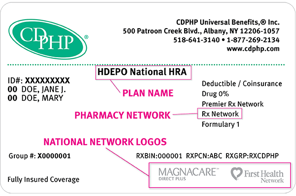 Understanding Your Health Insurance ID Card | The Daily Dose | CDPHP Blog