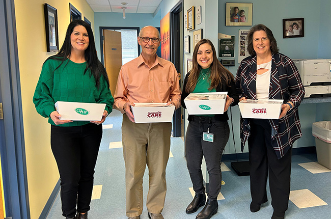 CDPHP has supported initiatives such as gift packages for families with newborns.